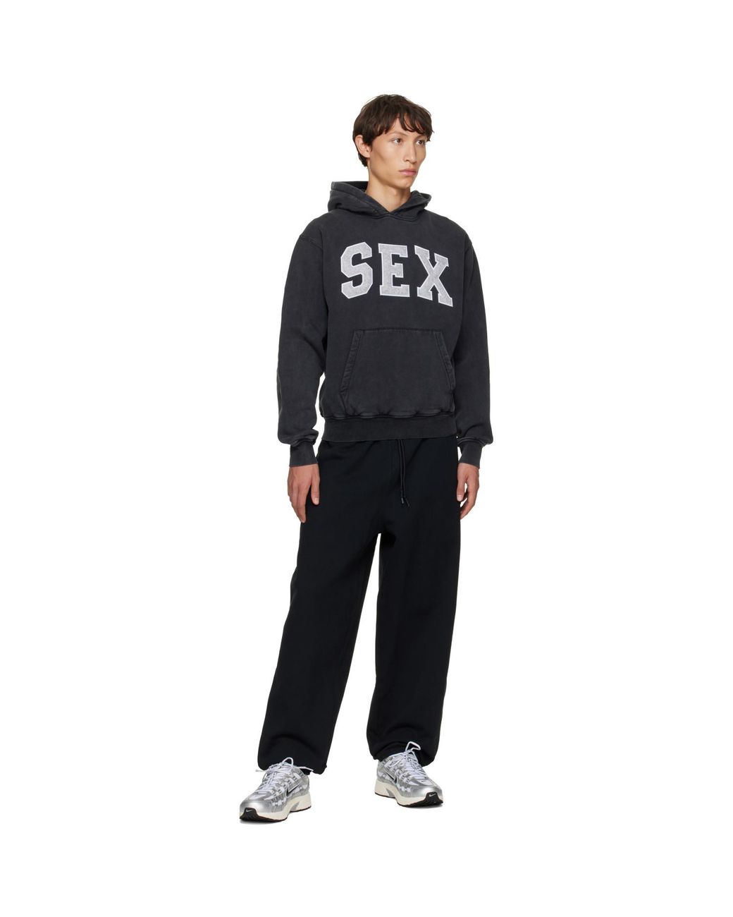 Carne Bollente Black 'The Sex' Hoodie for men