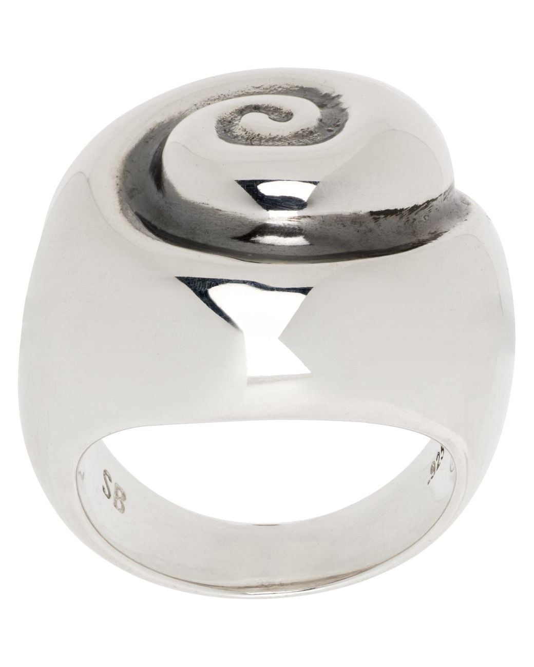 Sophie Buhai Metallic Nautilus Ring