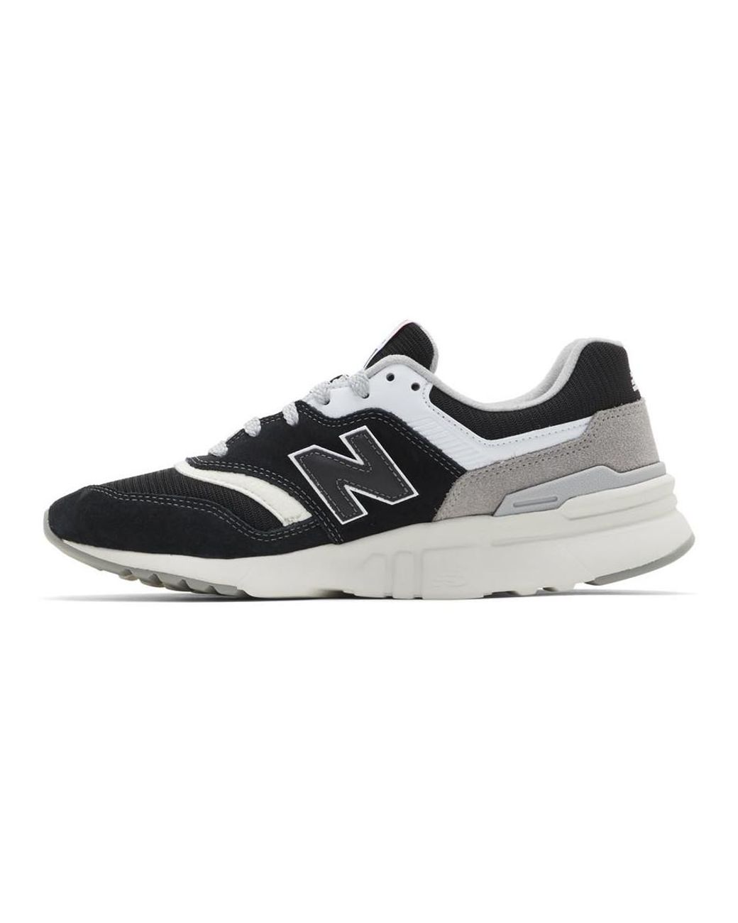 New Balance Black And Grey 997h Sneakers for Men | Lyst