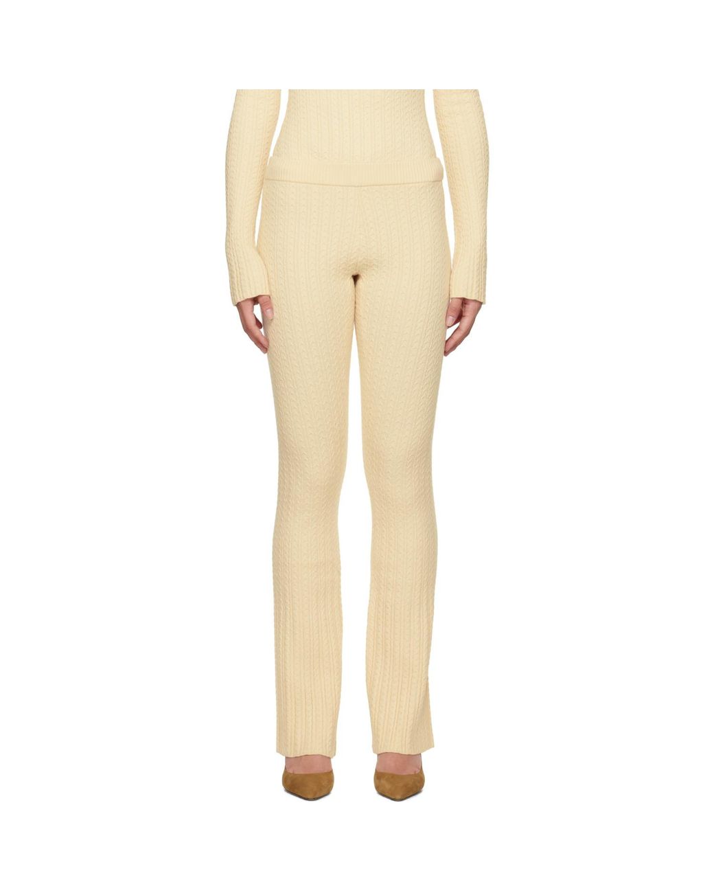 GUIZIO Natural Off- Camille Lounge Pants