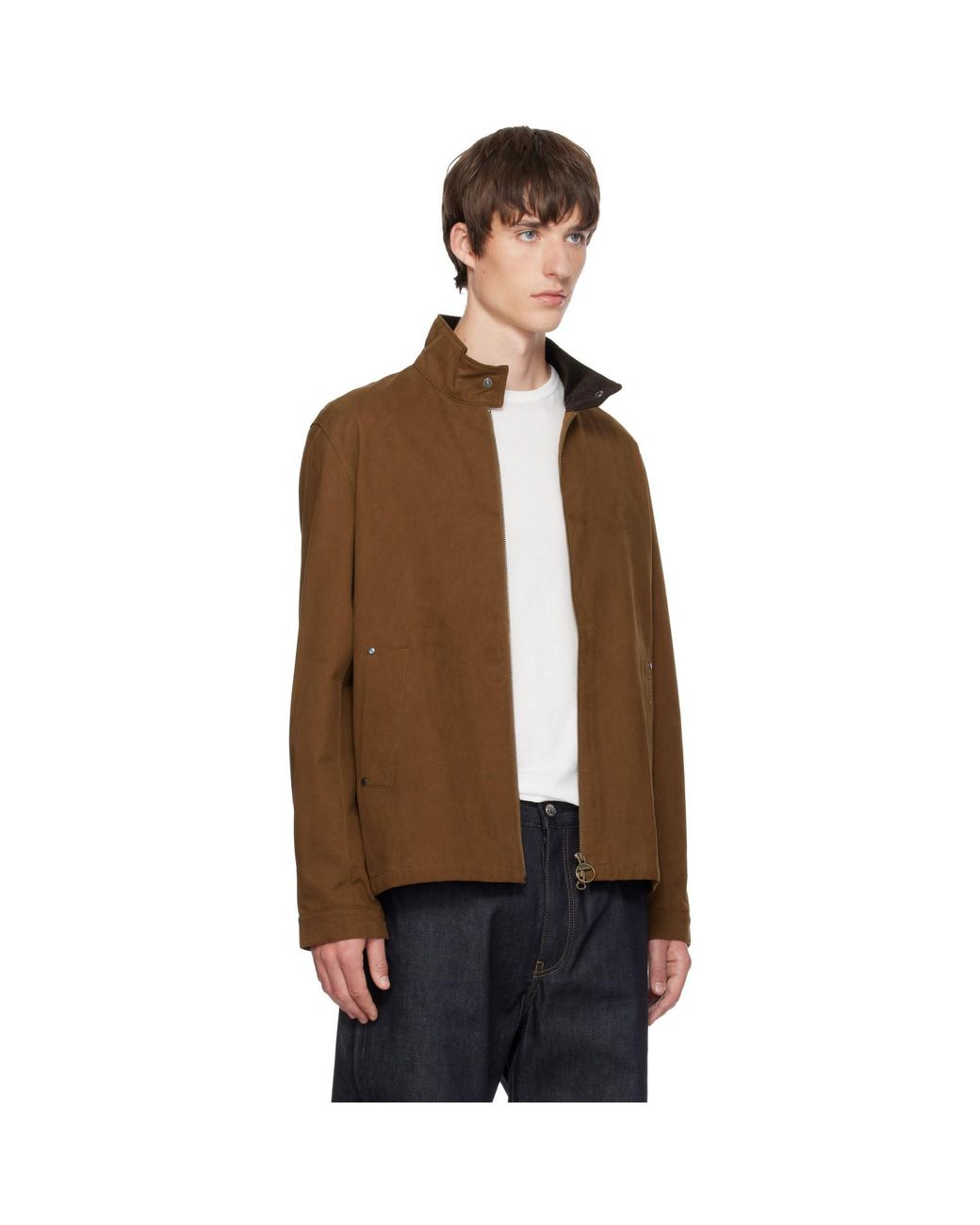 Barbour Brown Cordford Casual Jacket for men