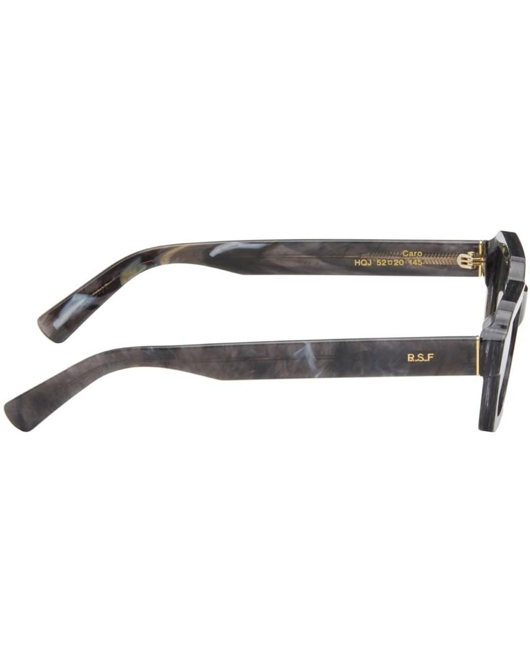 Retrosuperfuture Black Caro Sunglasses for men