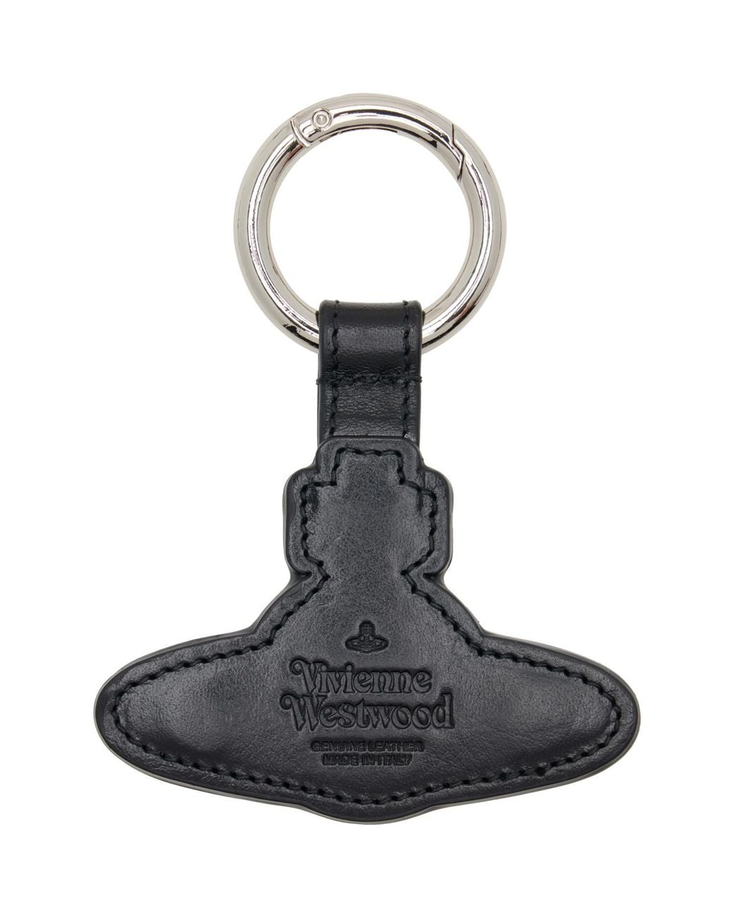 Vivienne Westwood Black Orb Magnet Keychain for men