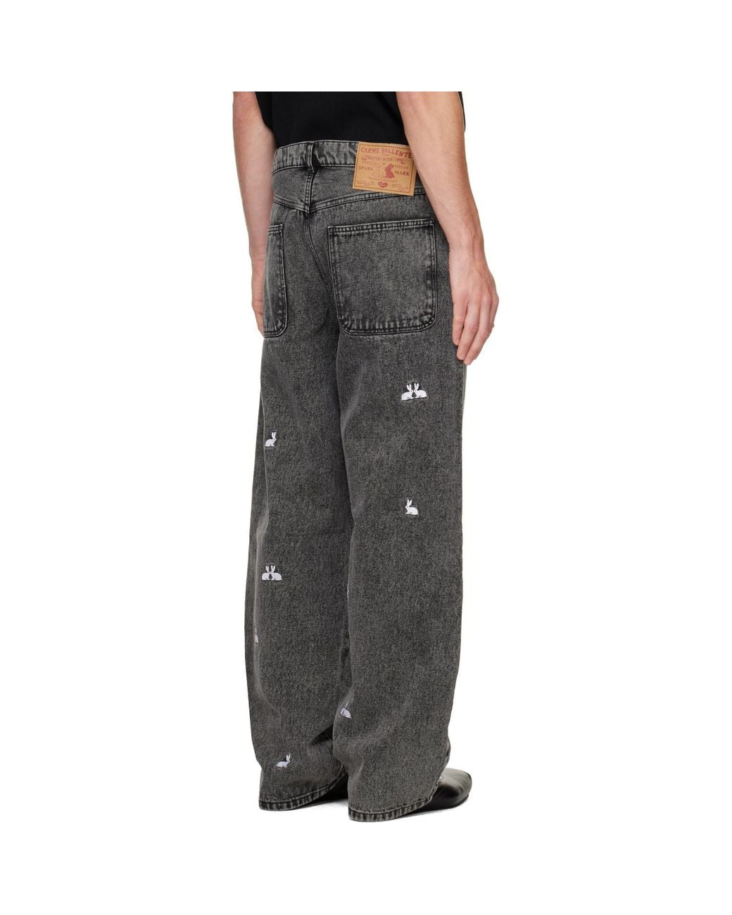Carne Bollente Black 'A Billionhare' Jeans for men