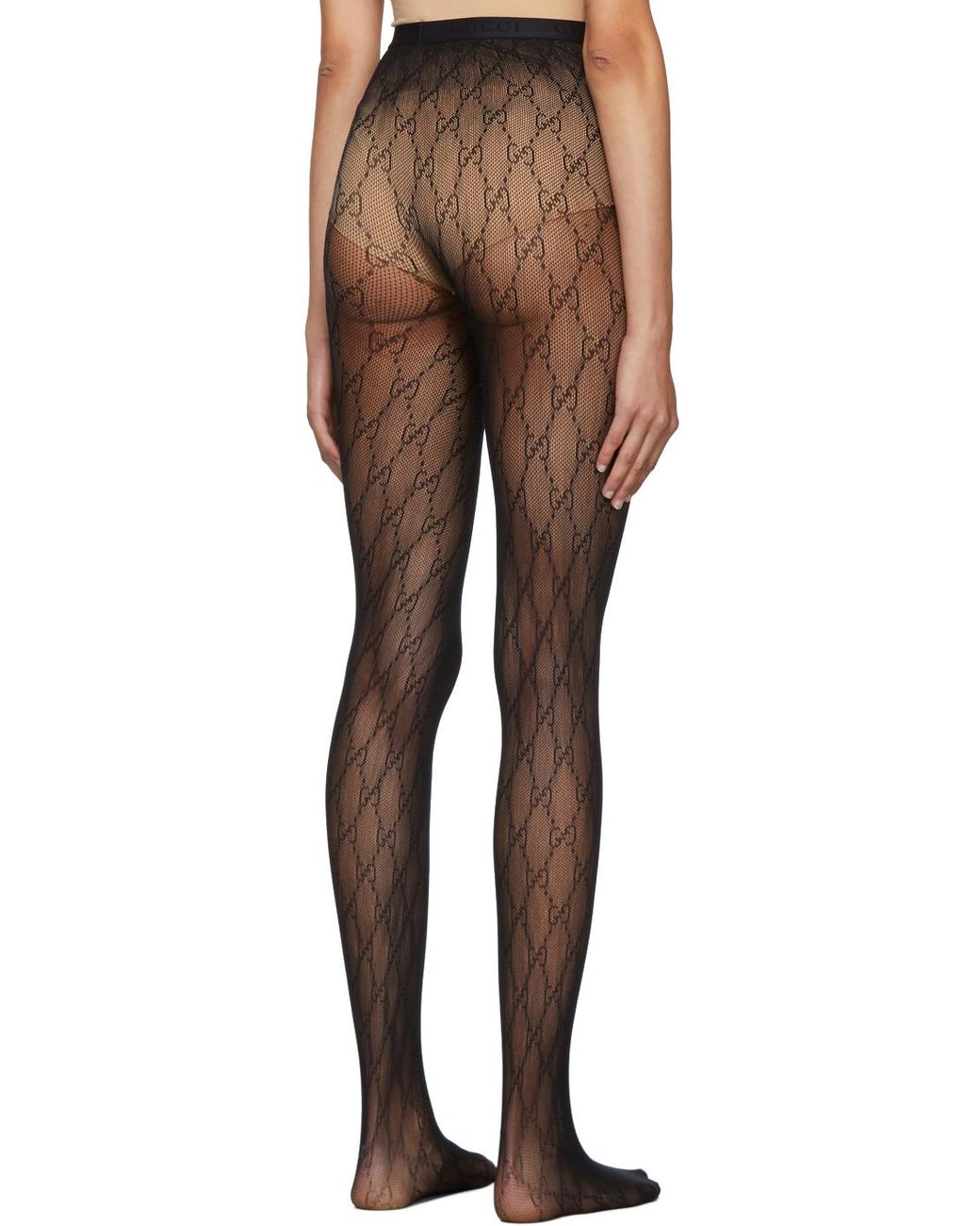 Gucci gg Tights in Black | Lyst UK