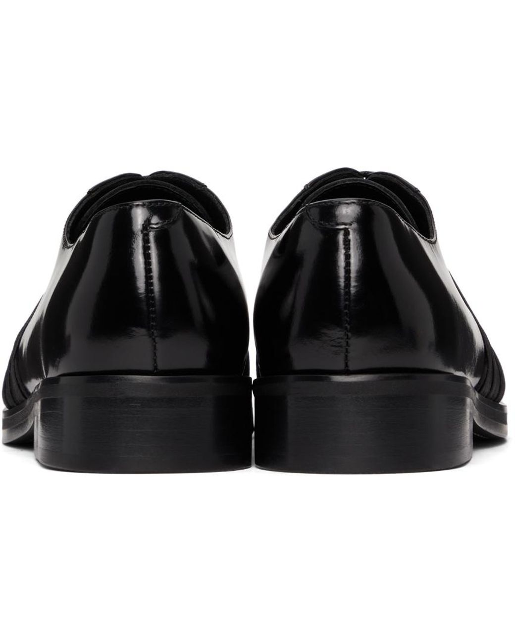 STEFAN COOKE Elastic Biker Derbys in Black for Men | Lyst