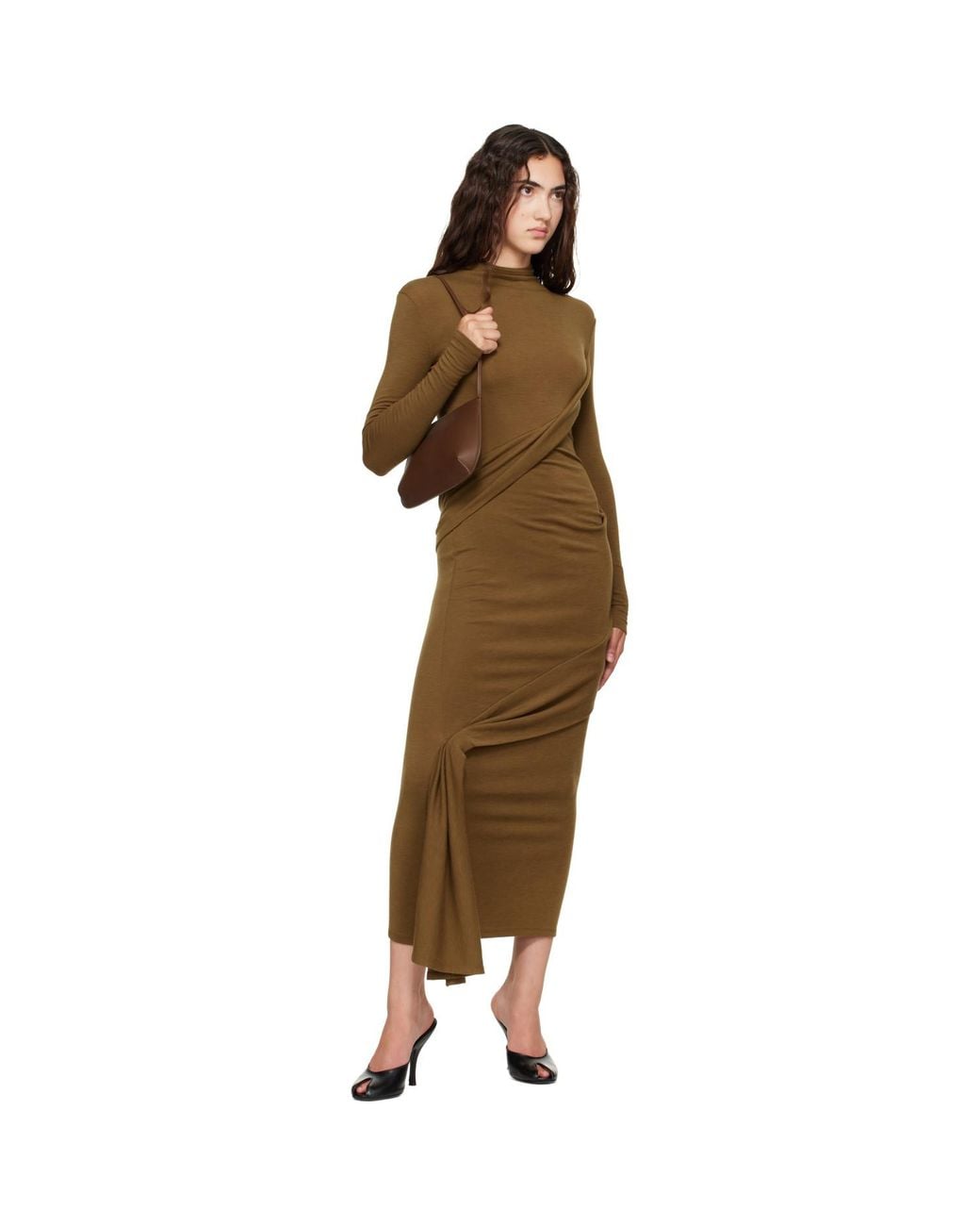 Faune Brown Bra Bag