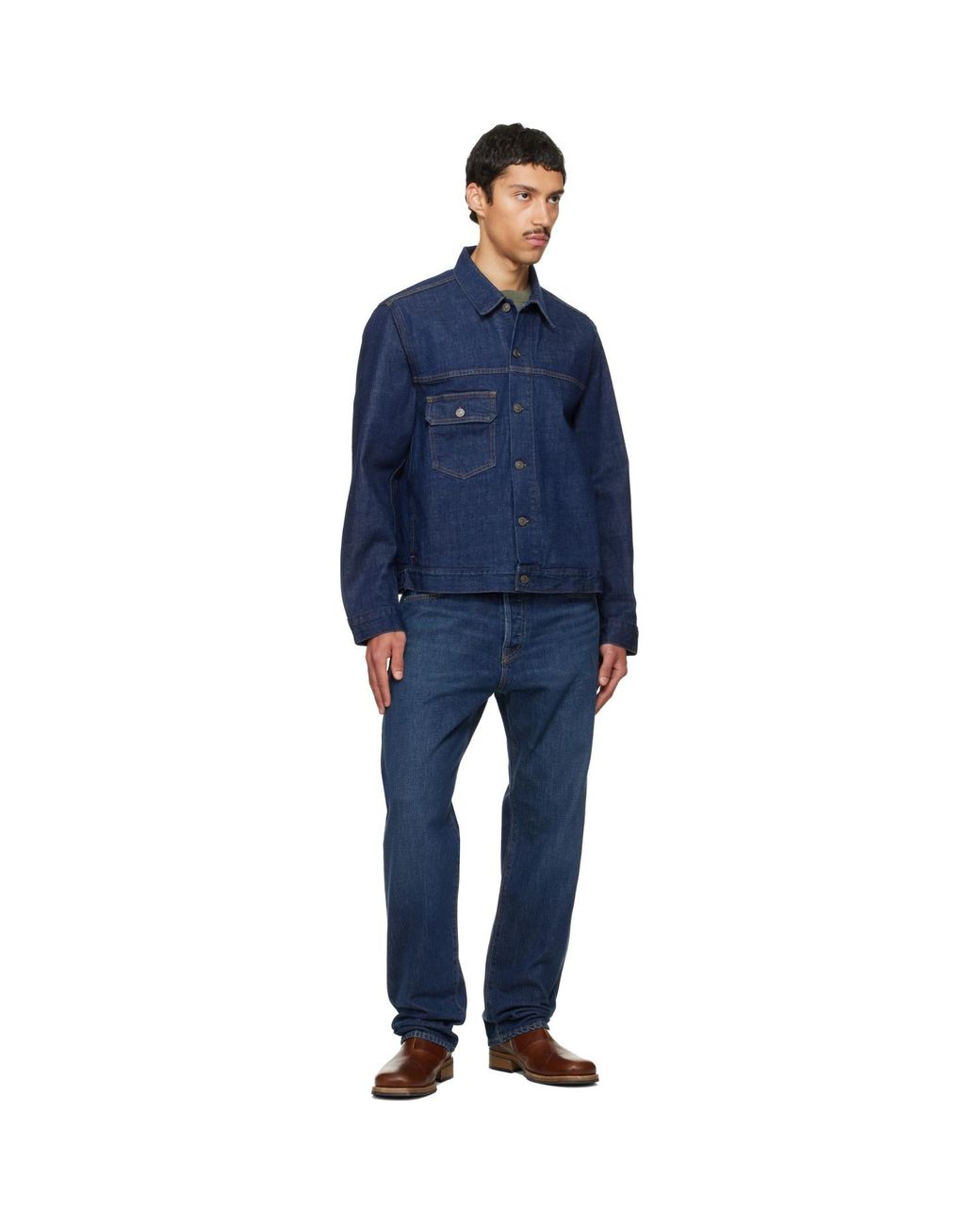 Citizens of Humanity Blue Box Denim Jacket for men