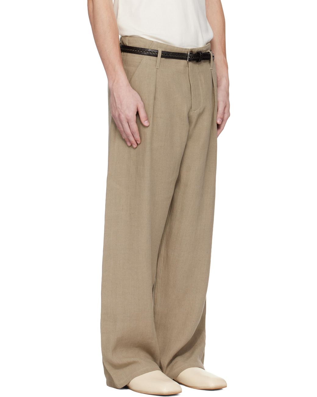 パンツ OUR LEGACY Emporio Armani CARICO TROUSER OUR LEGACY WORK SHOP Emporio Armani Beige Carico Trousers