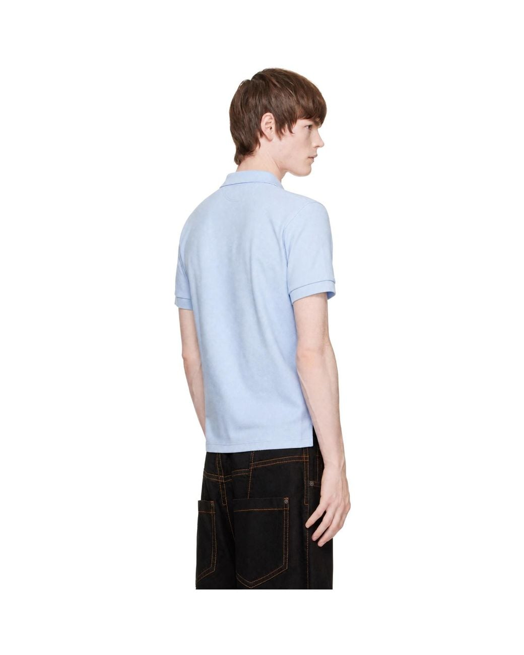 VAQUERA Blue Flapper Polo for men
