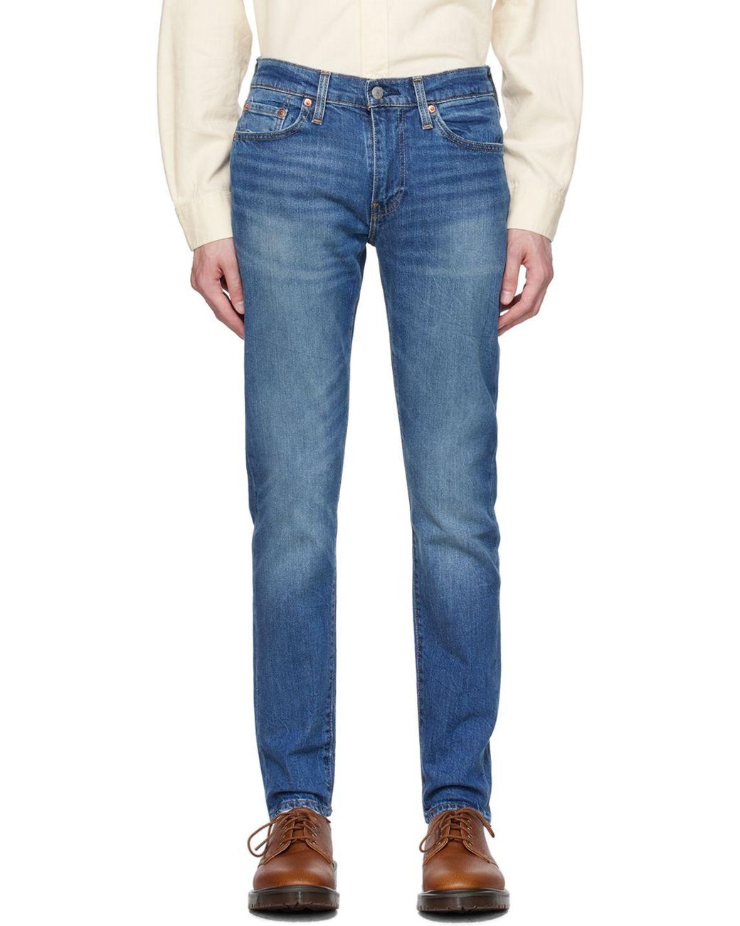 Levi's Indigo 512 Slim Taper Jeans in Blue for Men | Lyst