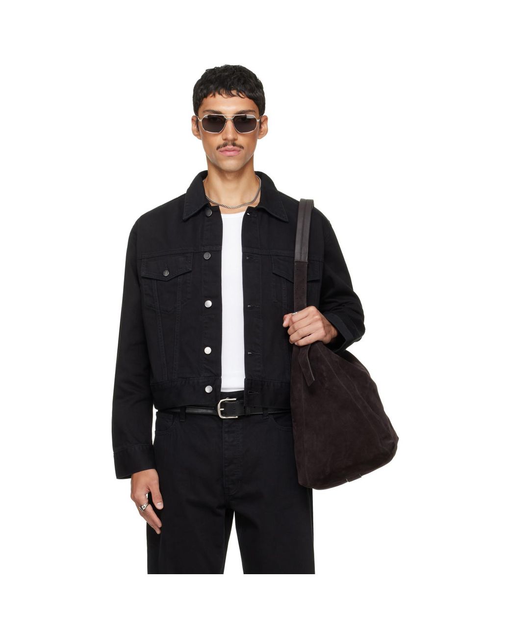Fear Of God Black Classic Denim Jacket for men