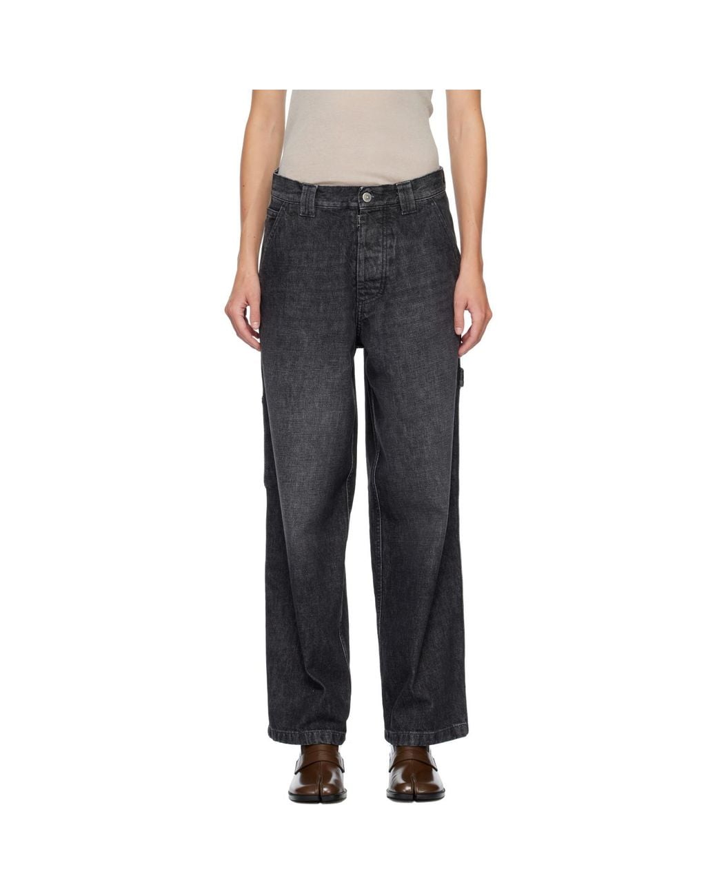 Maison Margiela Black 5 Pockets Jeans