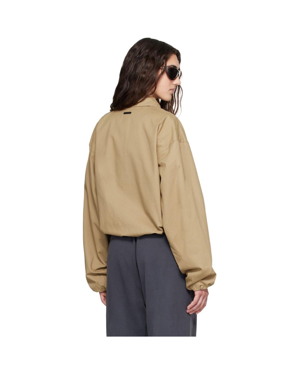 Fear Of God Natural Full Zip Work Jacket