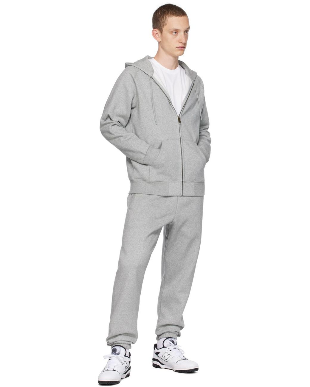 Carhartt Gray Chase Sweatpants in White for Men Lyst UK