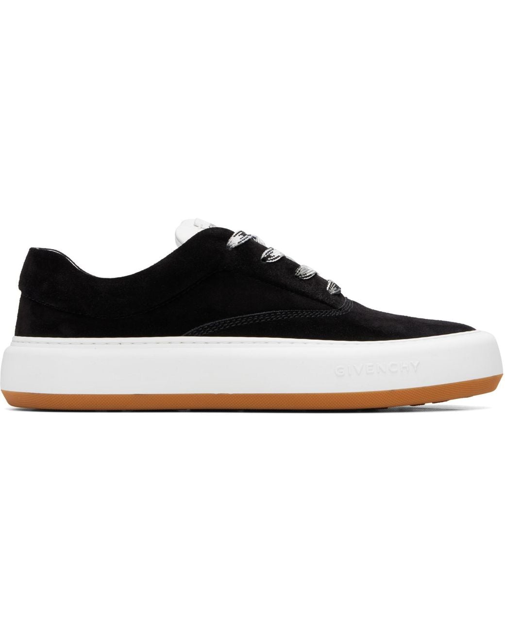 Givenchy Black New City Suede Sneakers for men