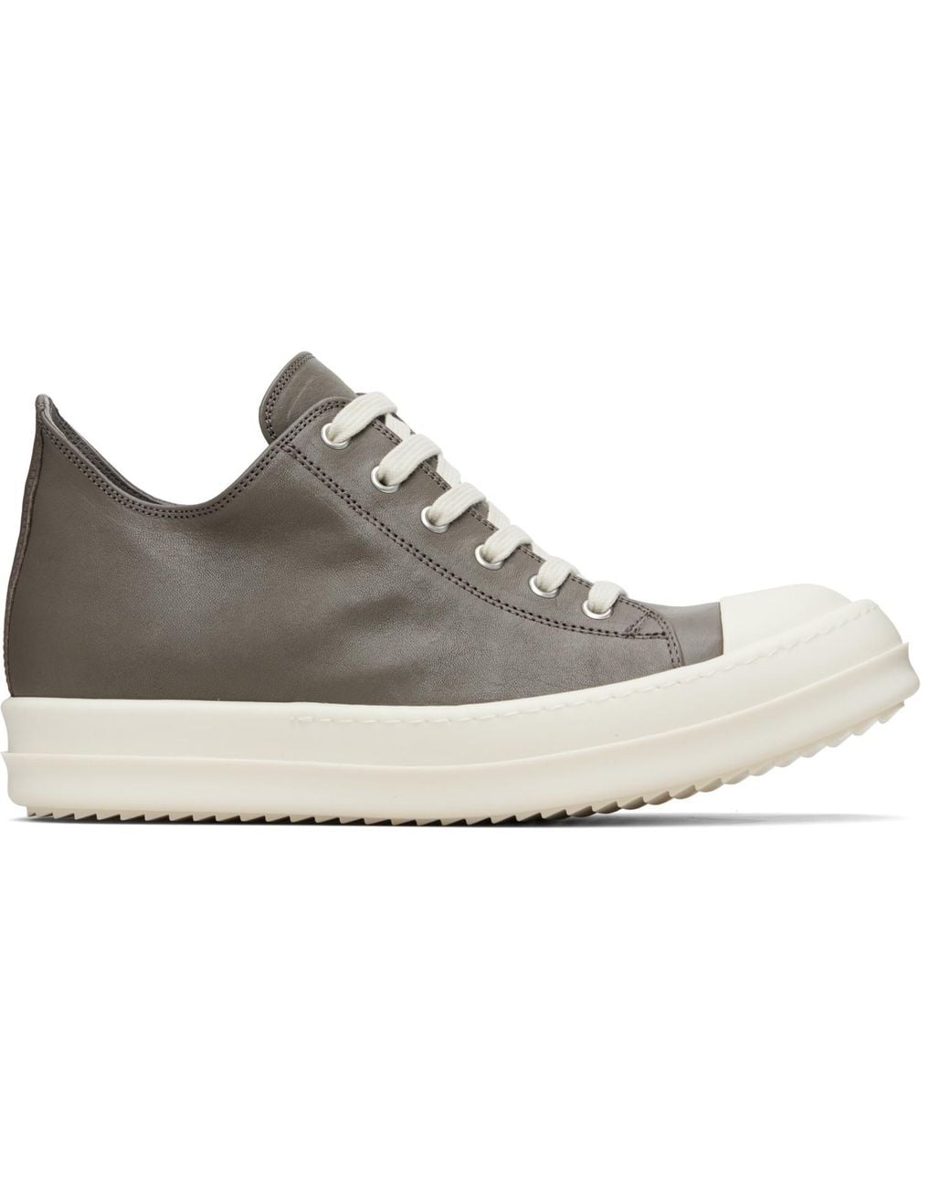 Rick Owens Black Temple Low Sneakers