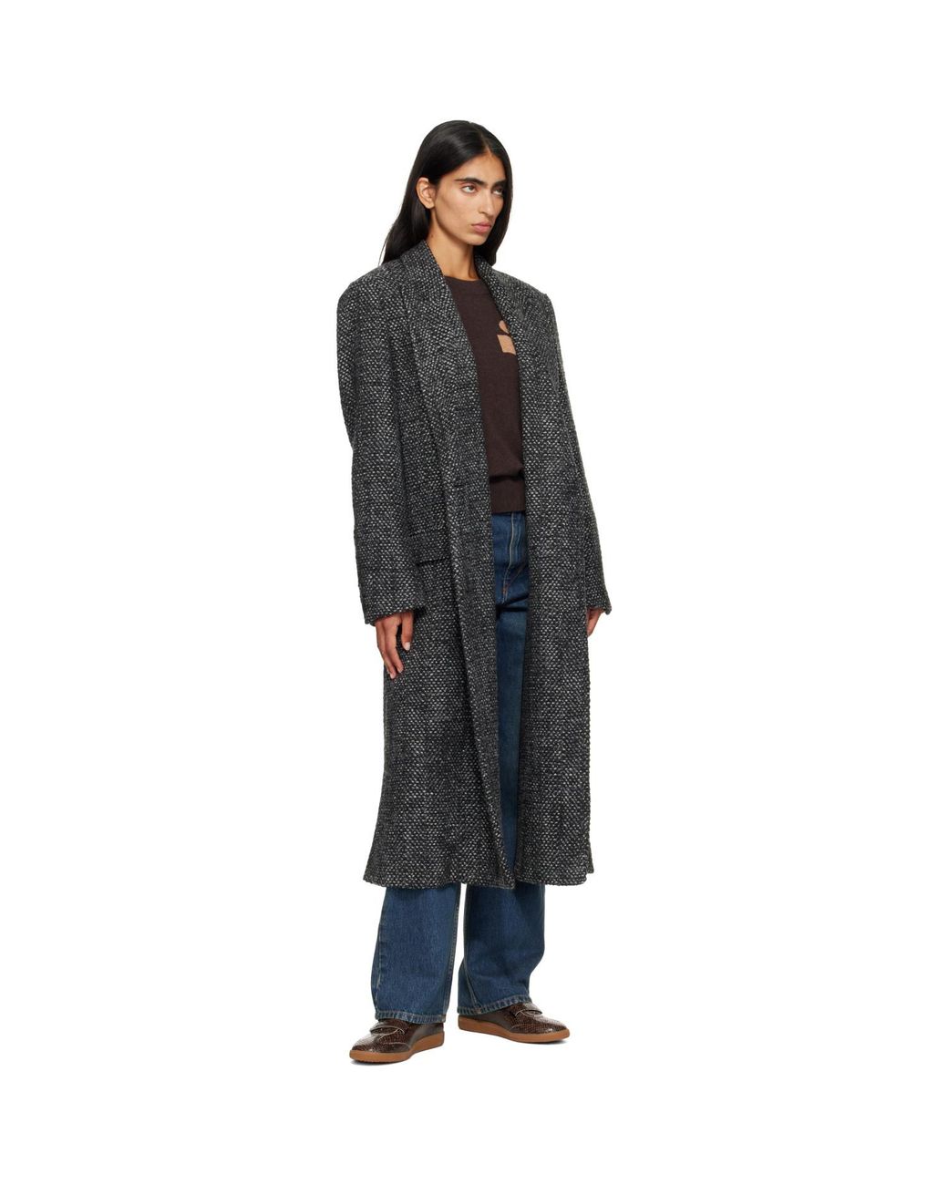 Isabel Marant Black Pilda Coat