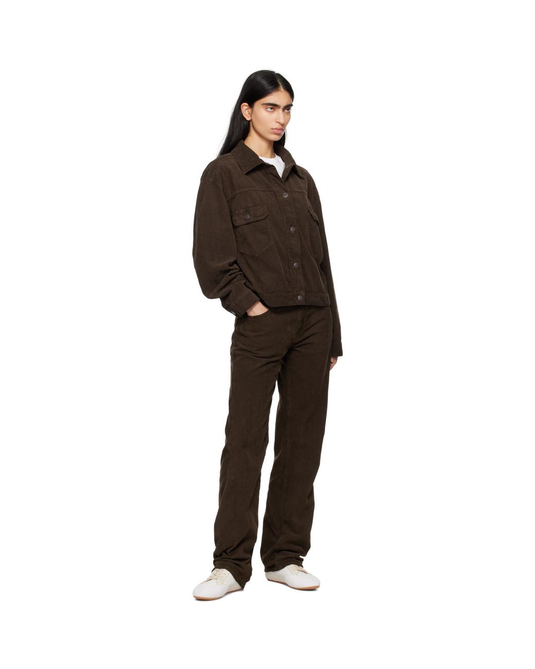 The Row Black Carlyl Trousers