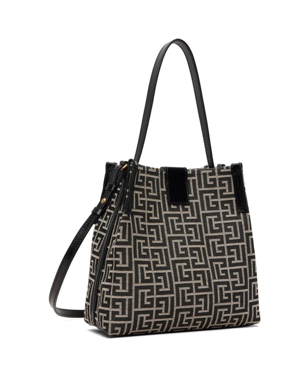 Balmain Black Off- Release Bucket Bag