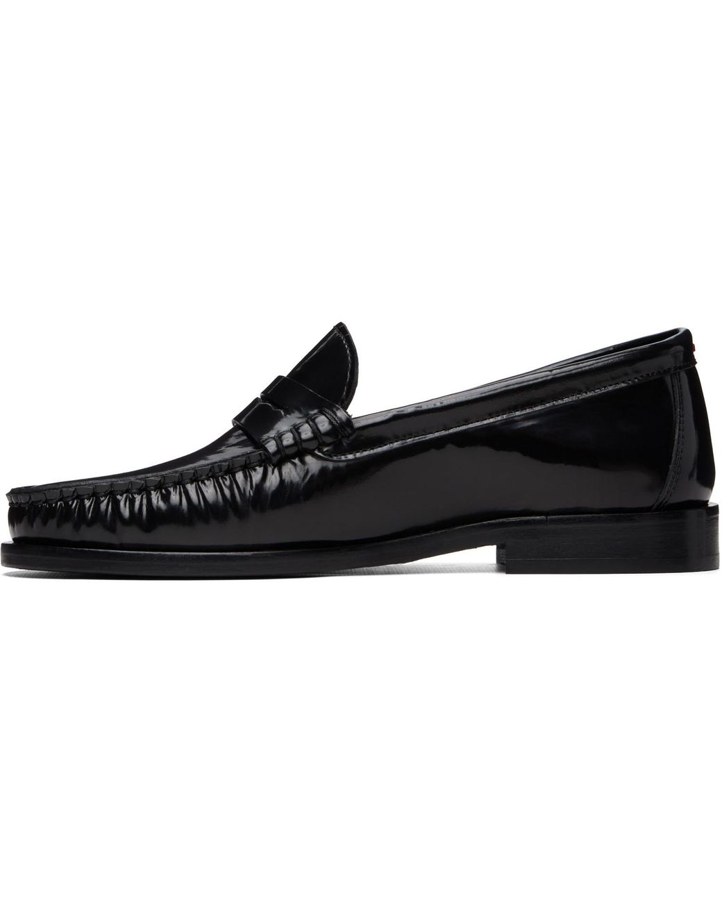 Aeyde Black Terry Polido Loafers