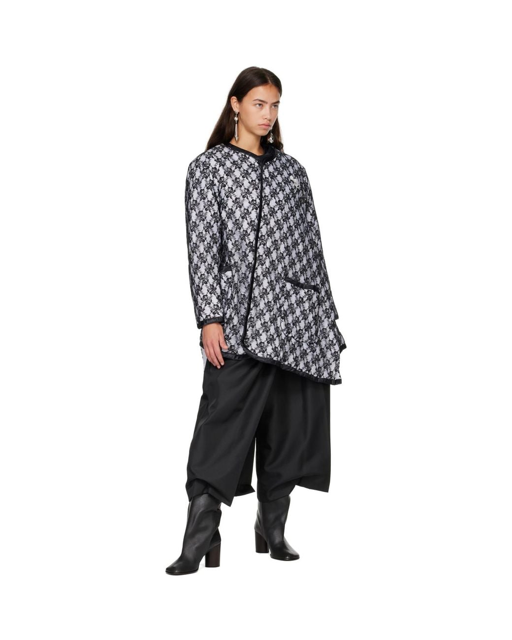 Comme des Garçons Black Raschel Lace Jacket