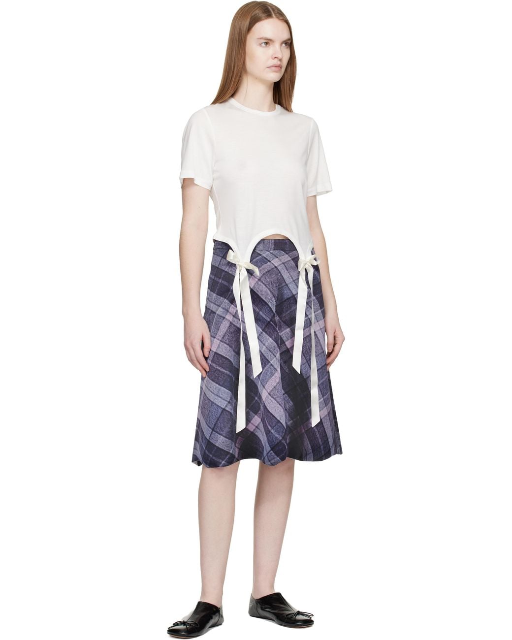 Abra Black Babouch Ballerina Flats