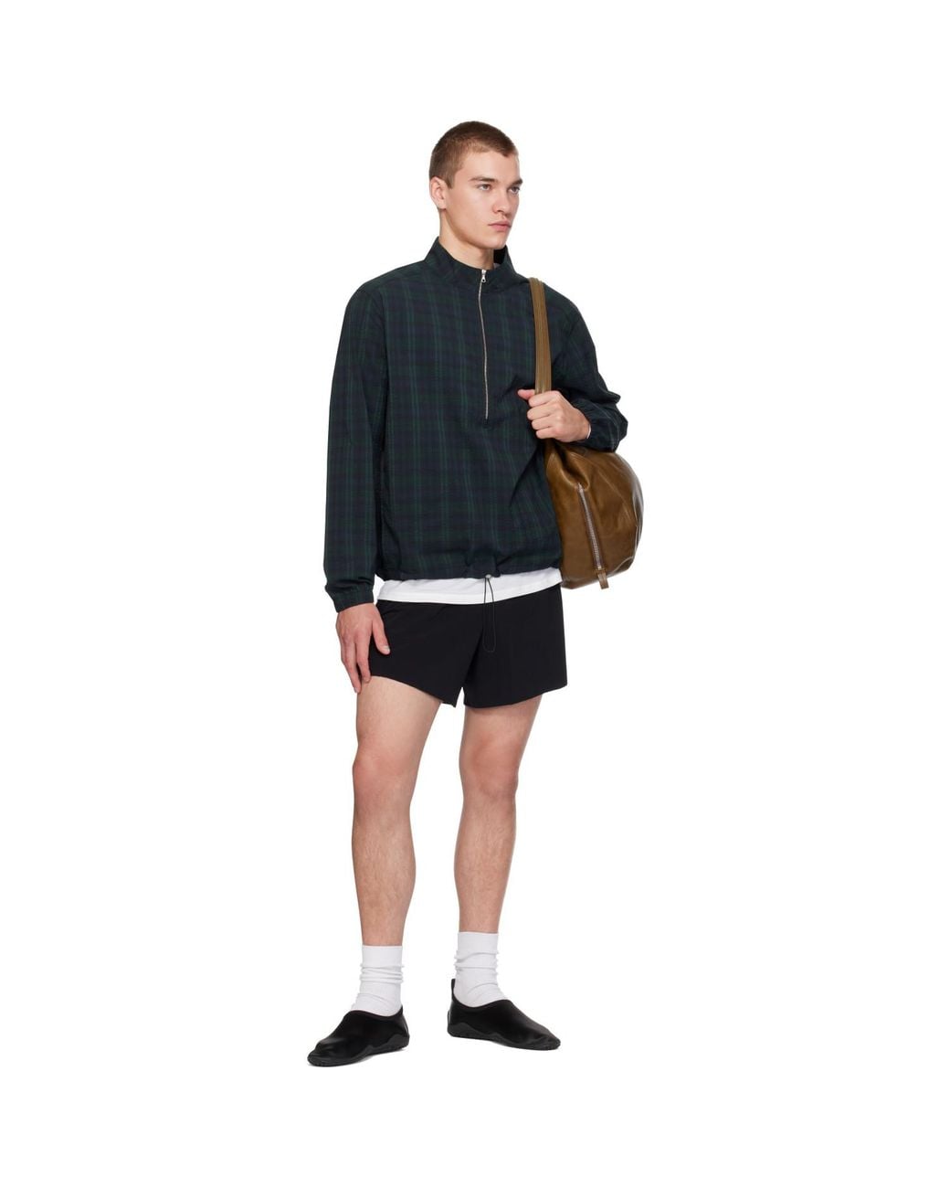 Literary Sport Black Morrison 5 Running Shorts for men
