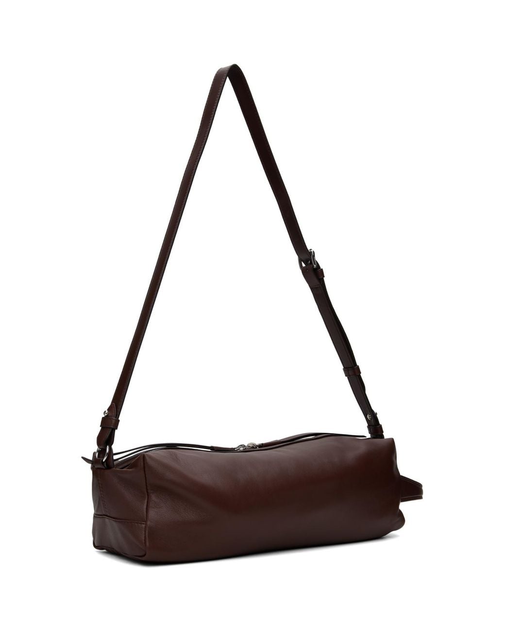 Lemaire Brown Care Sling Bag for men