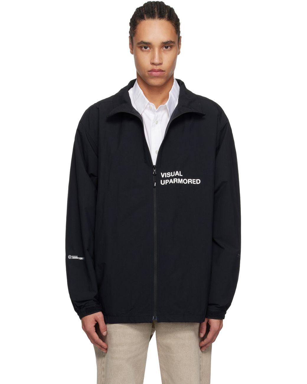 WTAPS Track Nylon Tussah Pertex Jacket in Black for Men | Lyst
