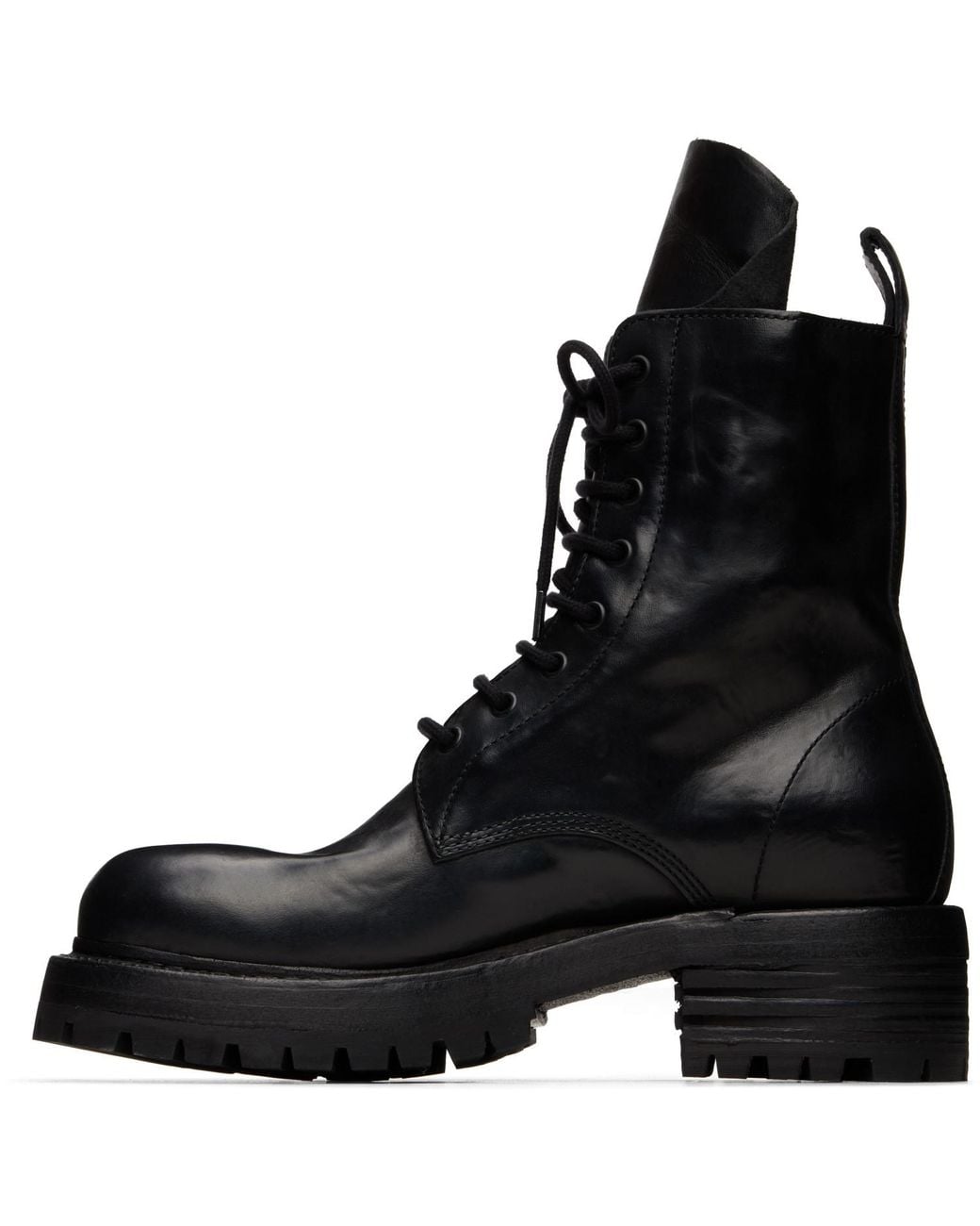 A Diciannoveventitre Black Zac Low Ankle Boots for men