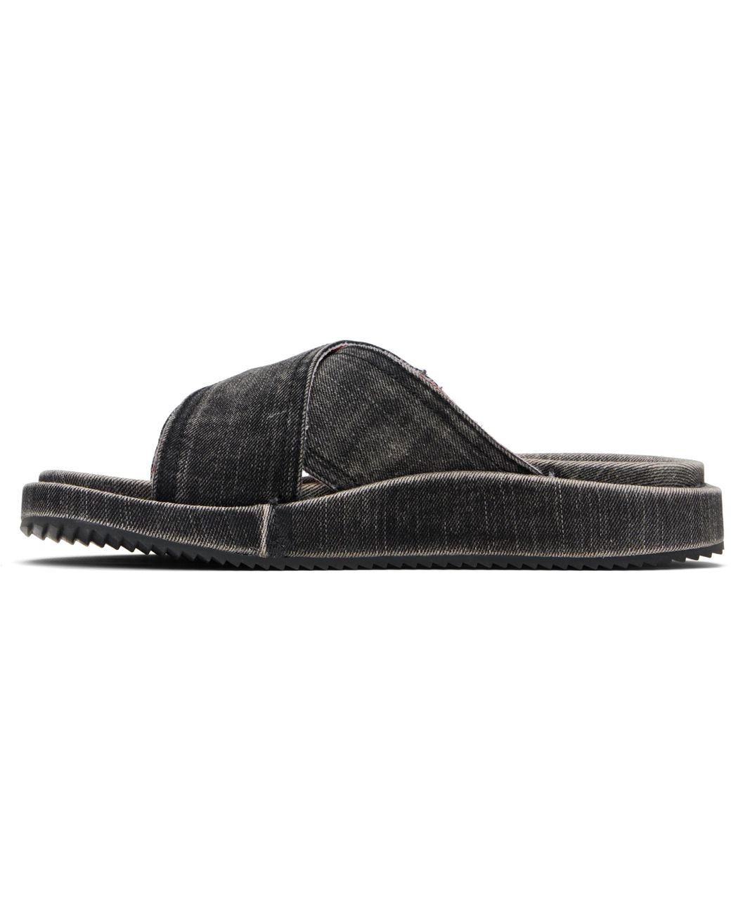 DIESEL Sa-Slide Cris Cros Sandals in Black for Men | Lyst