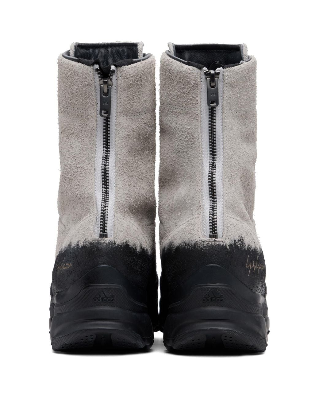 Y-3 Gray Gsg9 Boots for men