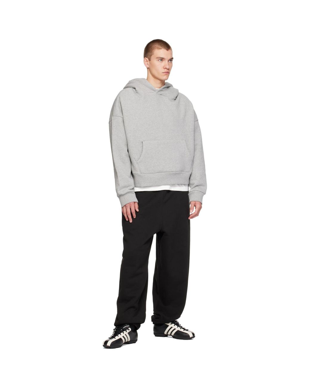 Entire studios Gray Heavy Hoodie for men