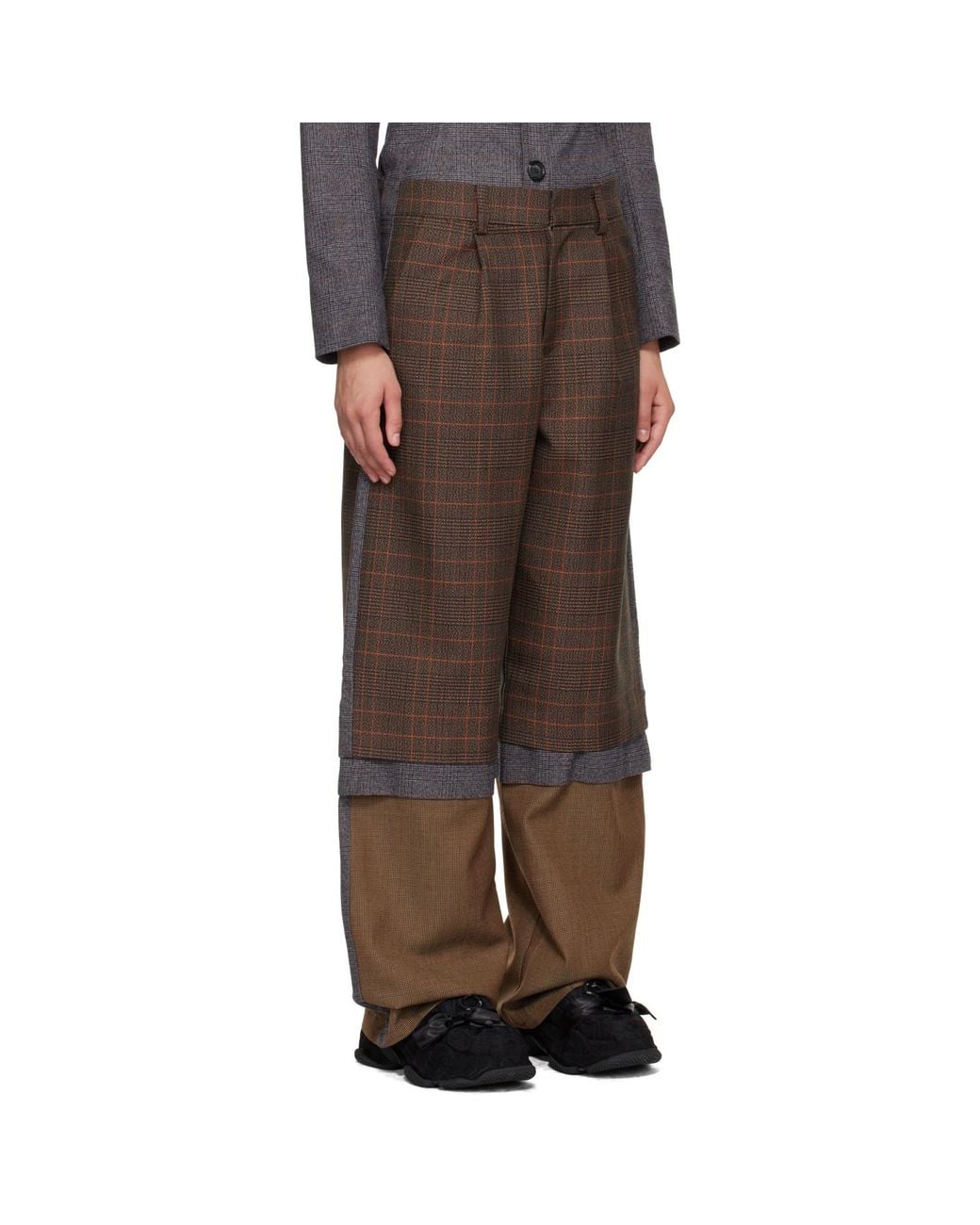 Collina Strada Brown Camelia Trousers