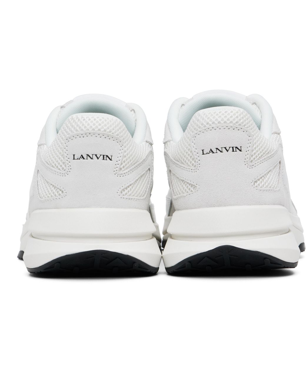 Lanvin Black Off- Jla Mesh Sneakers