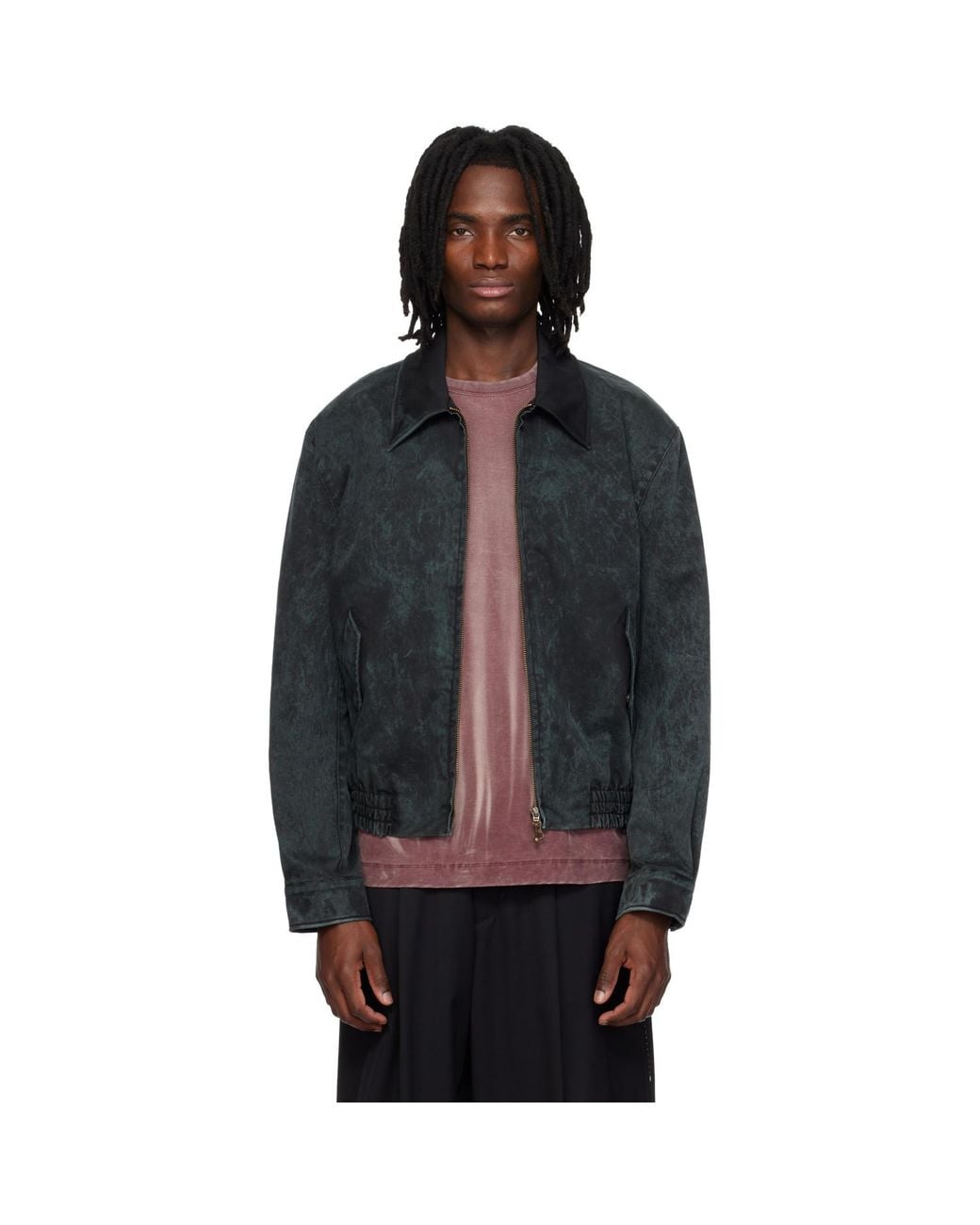 MMIC Black Void Blouson Jacket for men