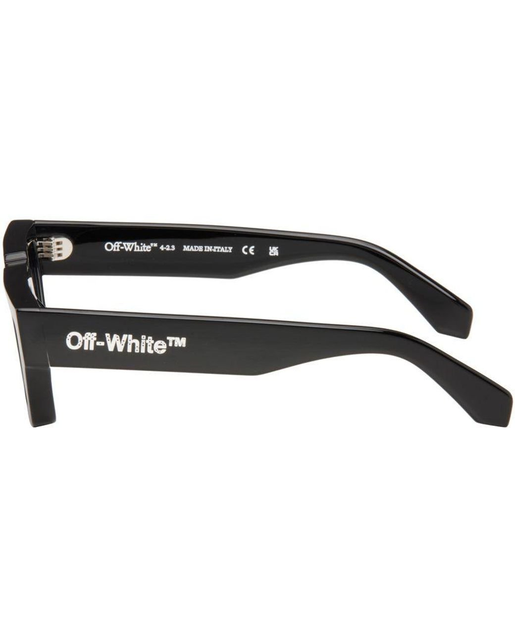 Off-White c/o Virgil Abloh Black Manchester Sunglasses for Men | Lyst