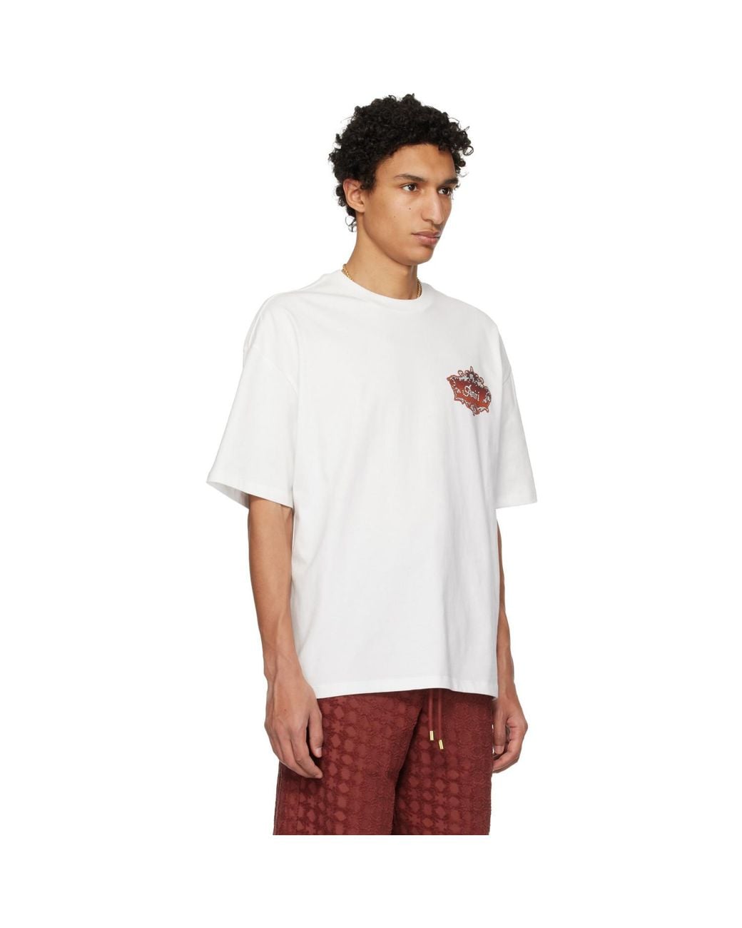 Amiri White T-Shirts And Polos Cotton for men