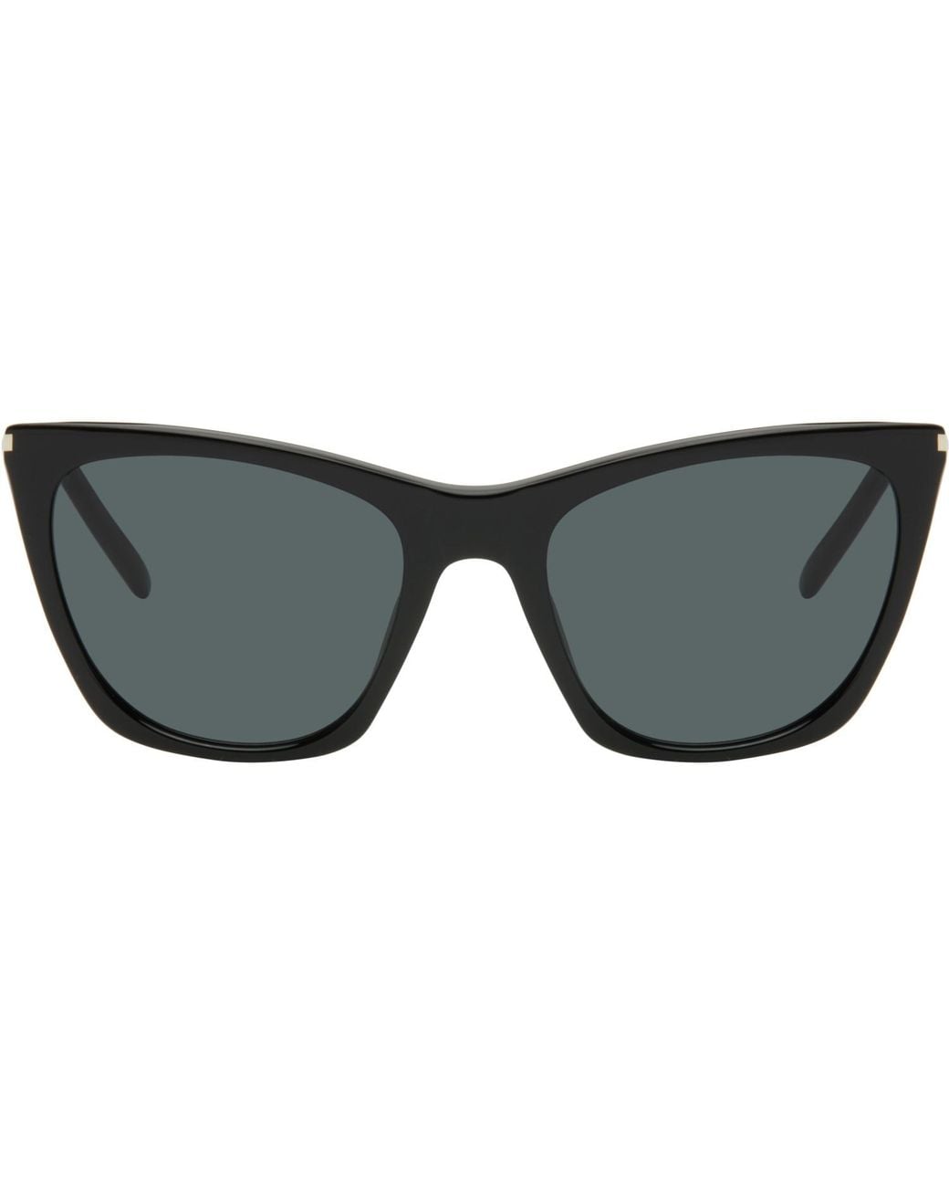 Saint Laurent Black Sl 214 Kate Thin Sunglasses