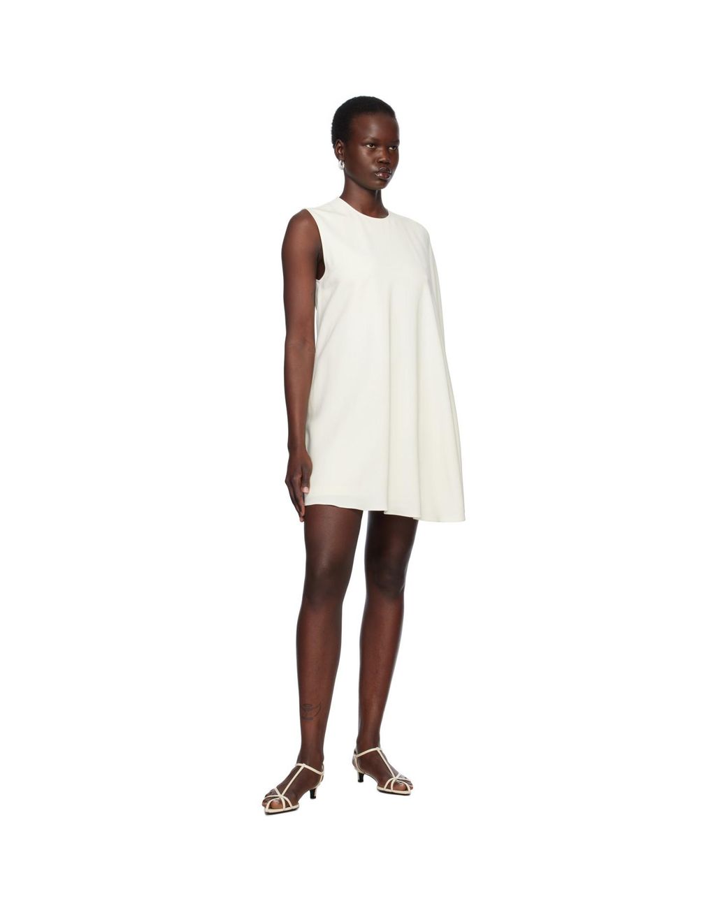Stella McCartney Black One Sleeve Minidress