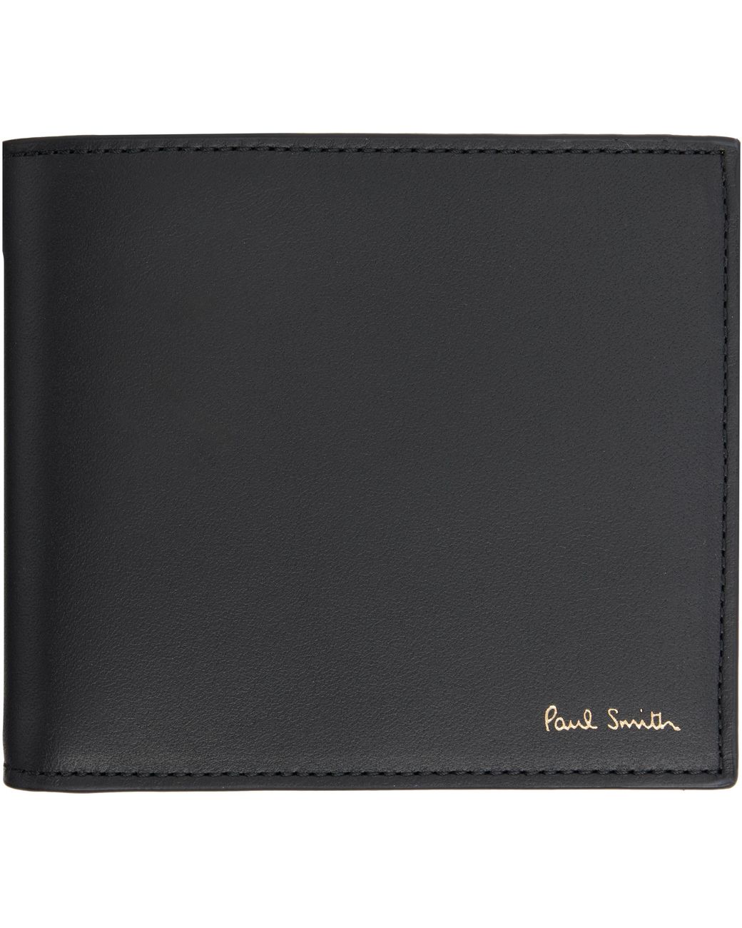 Portefeuille Noir À Rayures Emblématiques Et À Compartiment À Monnaie Paul Smith pour homme en coloris Black
