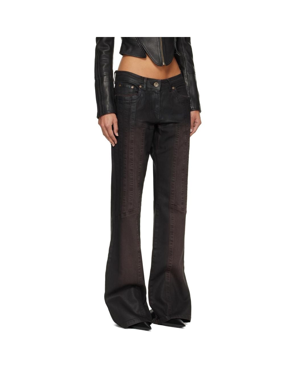 KNWLS Black Alice Gloss Jeans