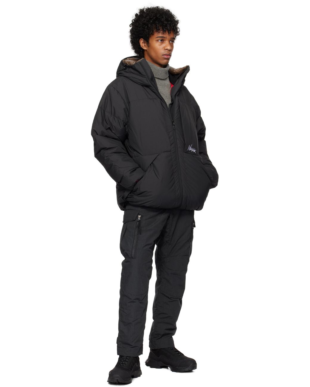 NANGA Northern Lights Down Jacket in Black for Men | Lyst