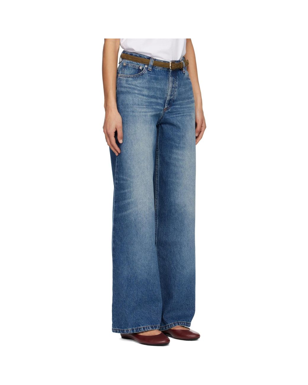 A.P.C. Blue Elisabeth Jeans