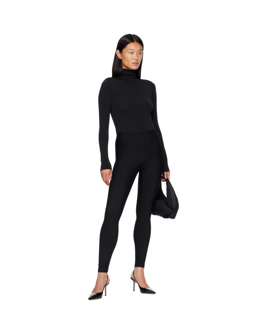 Wolford Black Colorado String Bodysuit