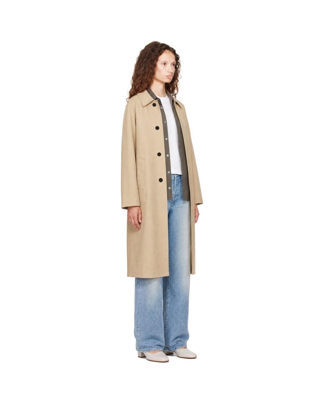 DUNST Blue Refined Mac Coat