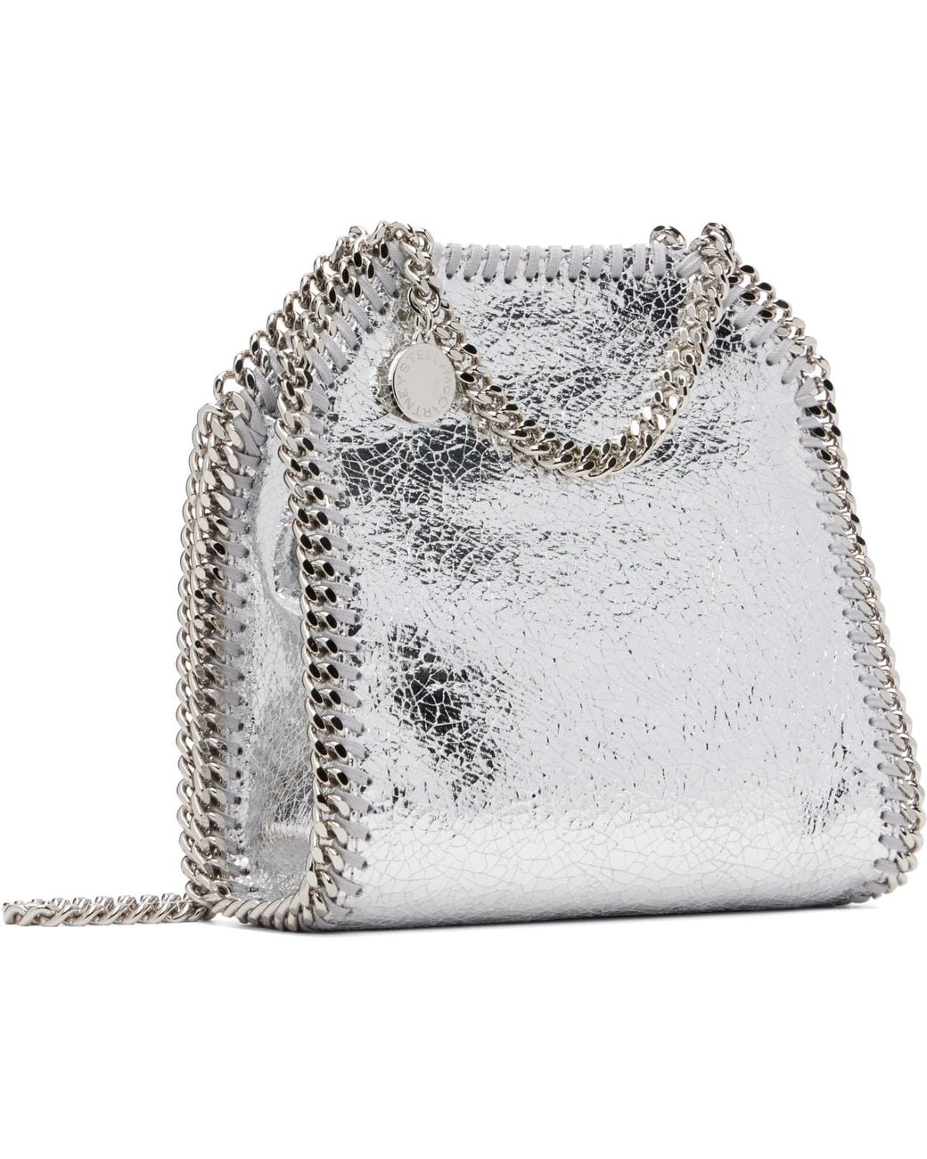 Stella McCartney Metallic Falabella Tiny Bag