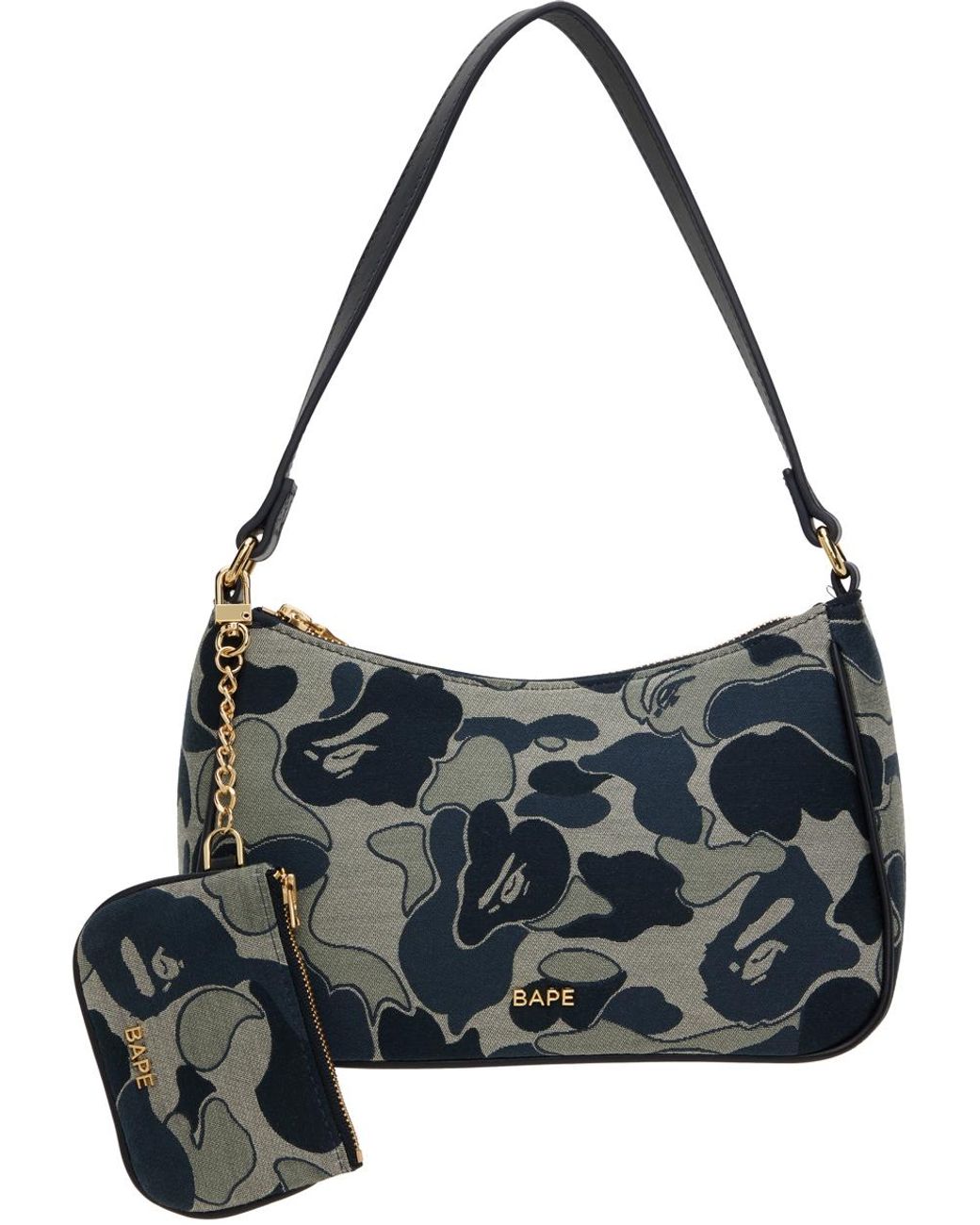 Bape nylon shop sling bag