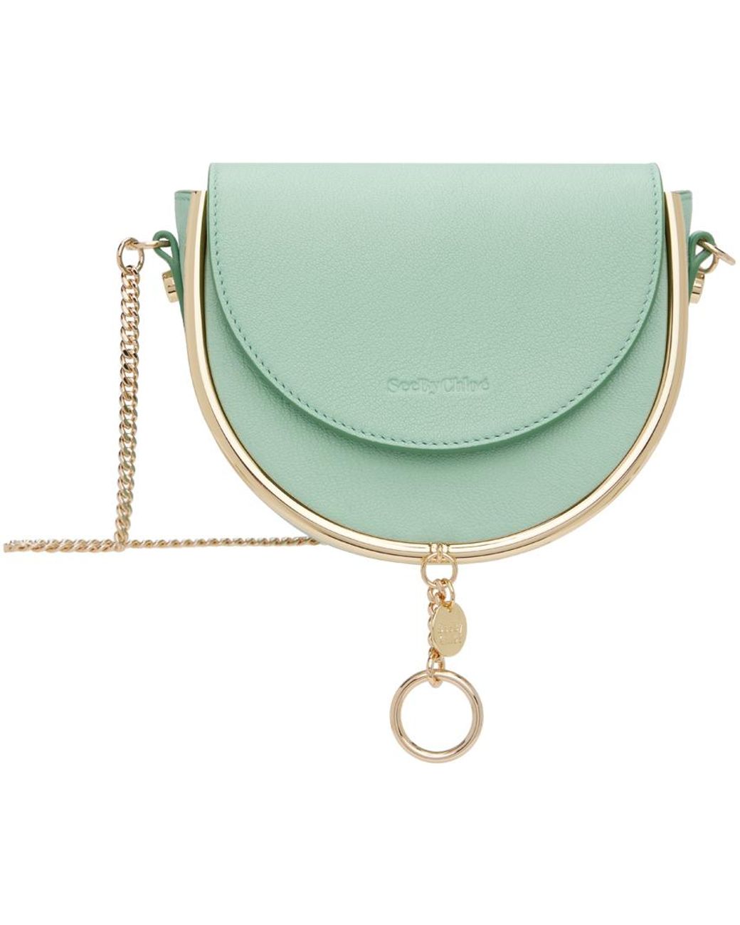 See By Chloe Blue Mara Evening Bag in Green Lyst UK